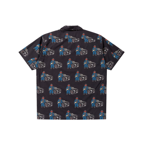 GT BOY Short Sleeve Shirt, Black