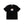 LABEL CAUTION TEE BLACK