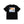LABEL CAUTION TEE BLACK