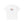 LABEL CAUTION TEE WHITE
