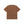 SIZE LABEL TEE BROWN