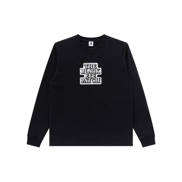 OG LABEL L/S TEE BLACK