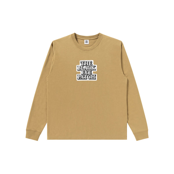 OG LABEL L/S TEE SAND