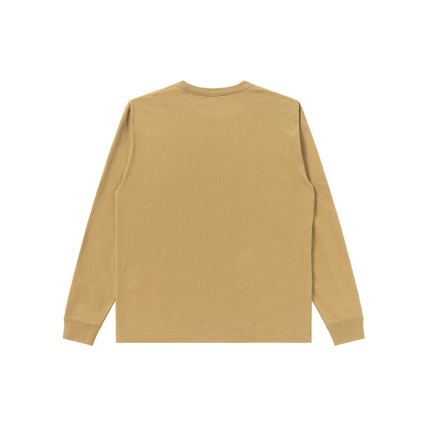 OG LABEL L/S TEE SAND