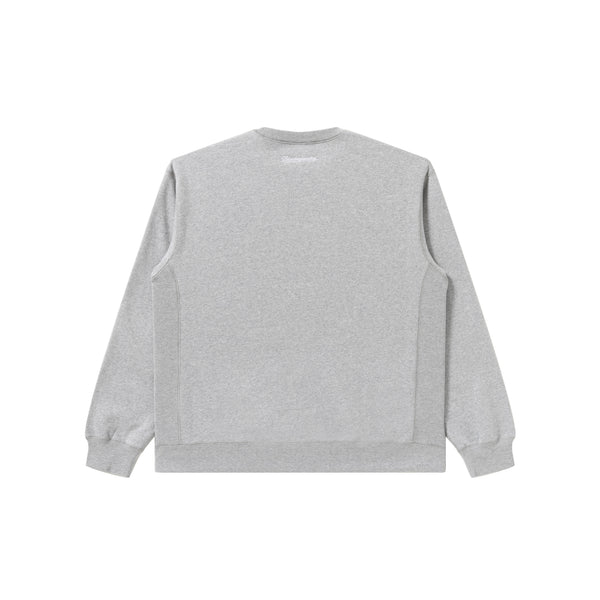 CHAMPIONS CREW SWEAT HEATHER GRAY
