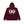 ICED OUT WINGED LOGO HOODIE BURGUNDY