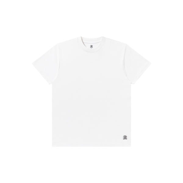 2 PACK CREW NECK TEE WHITE