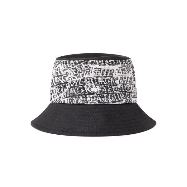 OG LABEL COVERED BUCKET HAT BLACK