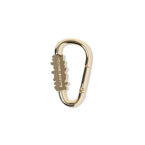 HANDLE WITH CARE CARABINER GOLD