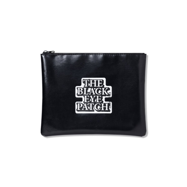 OG LABEL ZIP POUCH BLACK