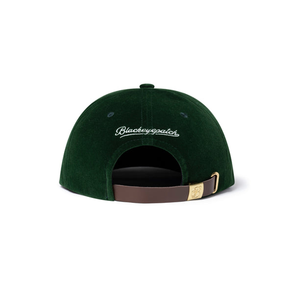 OG LABEL VELOUR CAP GREEN