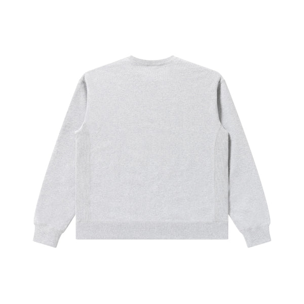 SMALL HWC CREW SWEAT HEATHER GRAY