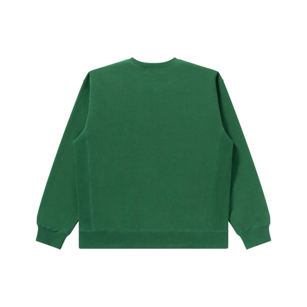 OE LOGO CREW SWEAT GREEN