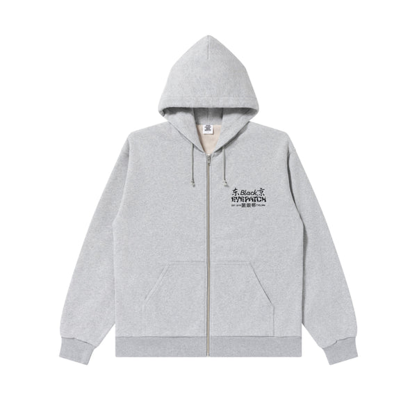 OLDTOWN TOKYO ZIP HOODIE HEATHER GRAY