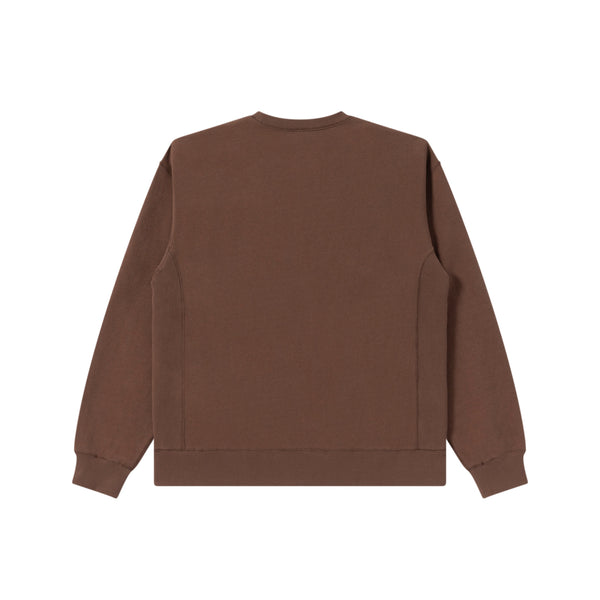 ADVENTURE CREW SWEAT BROWN