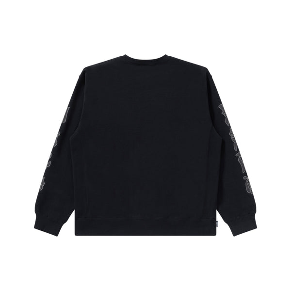 HWC COLLEGE CREW SWEAT BLACK