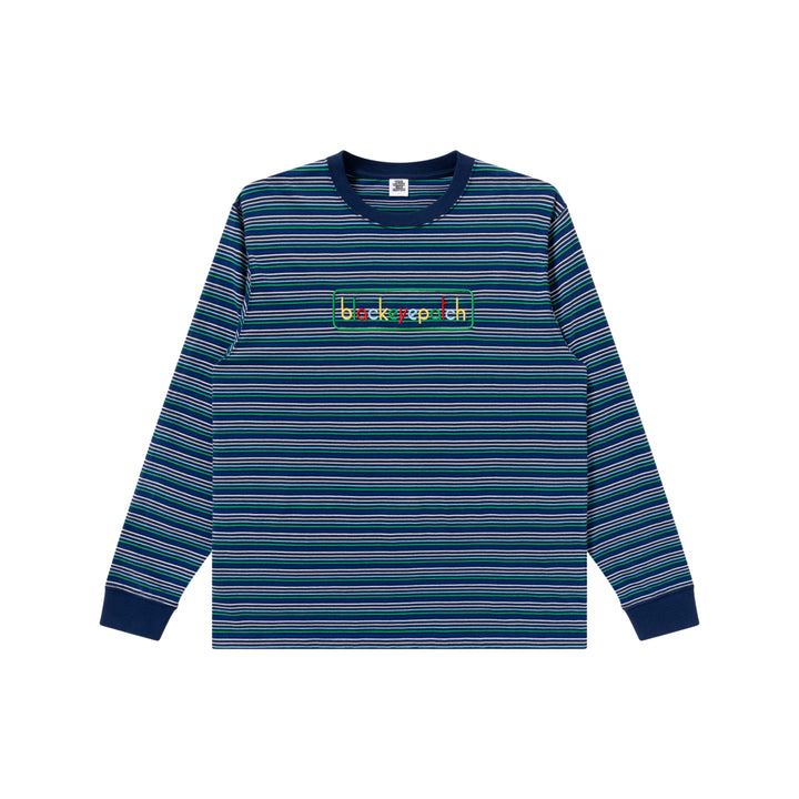 Multicolor Logo Striped Long Sleeve T-Shirt