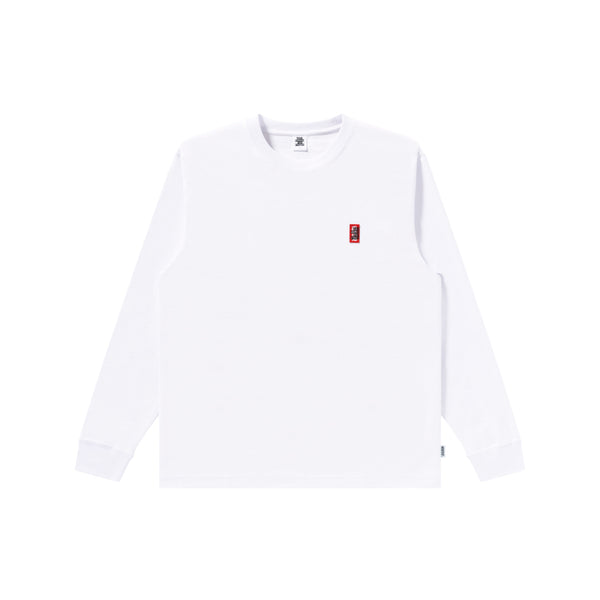 SMALL HWC L/S TEE WHITE