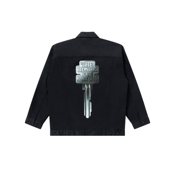 OG MASTERKEY TRUCKER JACKET BLACK