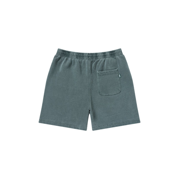 SMALL OG PIGMENT DYED SWEAT SHORTS GREEN