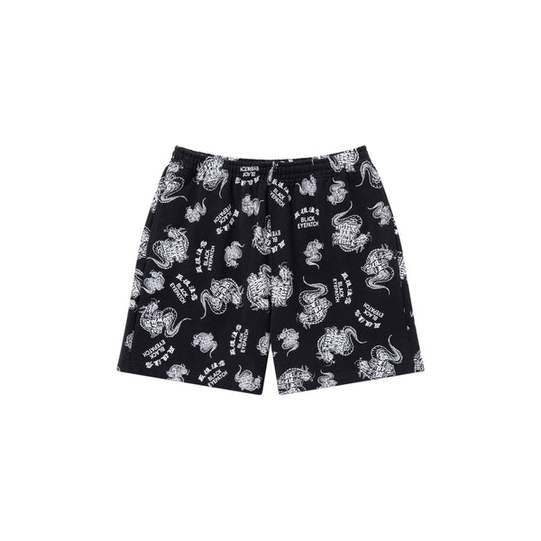 HWC DRAGON PATTERNED SWEAT SHORTS