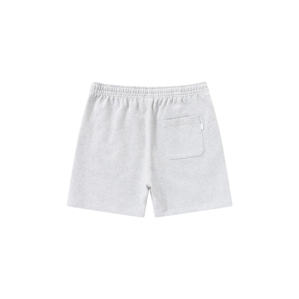 CHINATOWN DRAGON SWEAT SHORTS HEATHER GRAY