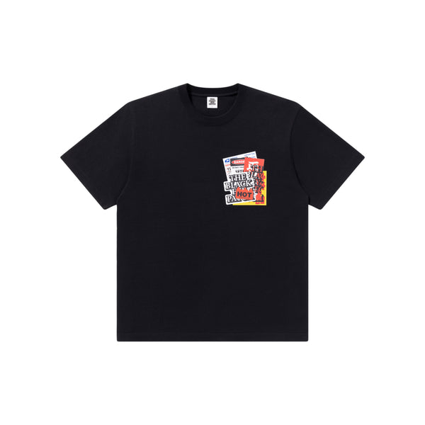 LABEL PACK TEE BLACK