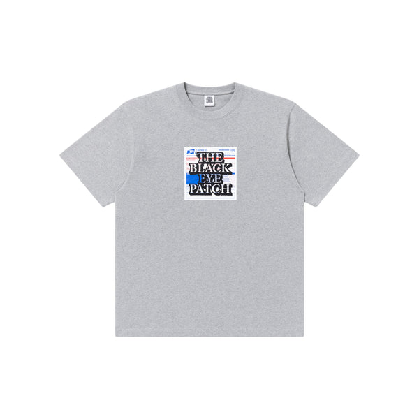 PRIORITY LABEL TEE HEATHER GRAY