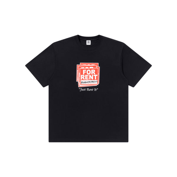 JUST RENT IT TEE BLACK