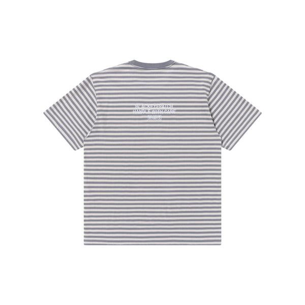 STRIPED HWC LABEL TEE