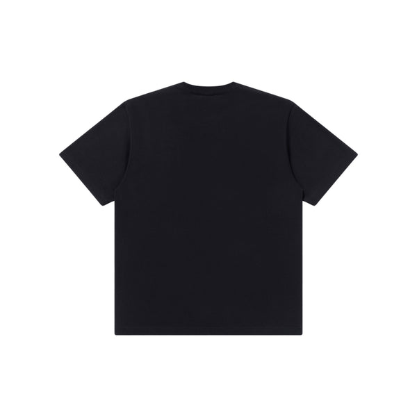 ADDRESS LABEL TEE BLACK