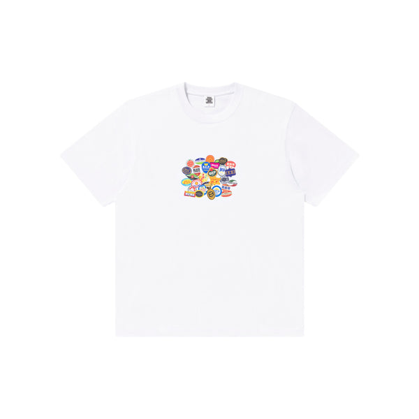 FRUIT LABELS TEE WHITE