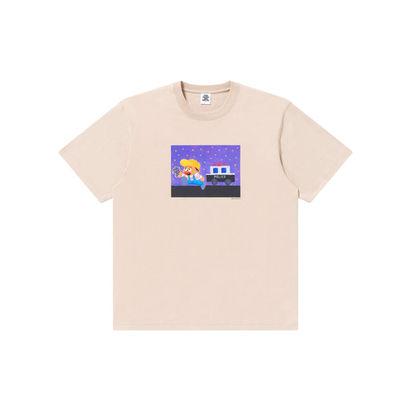 ON THE RUN TEE BEIGE