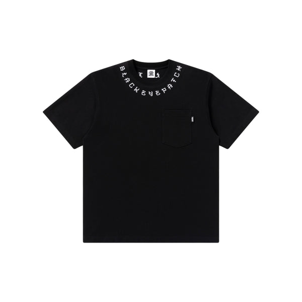 KANJI POCKET TEE BLACK