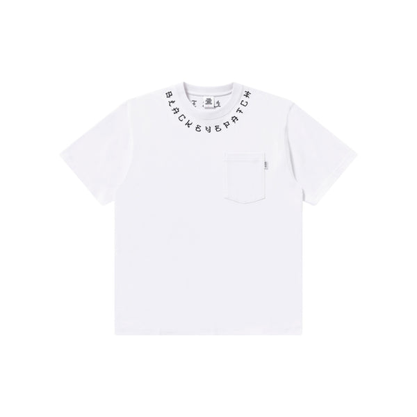 KANJI POCKET TEE WHITE