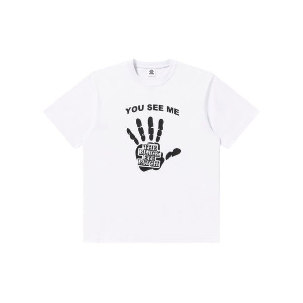 TALK TO THE HAND TEE WHITE