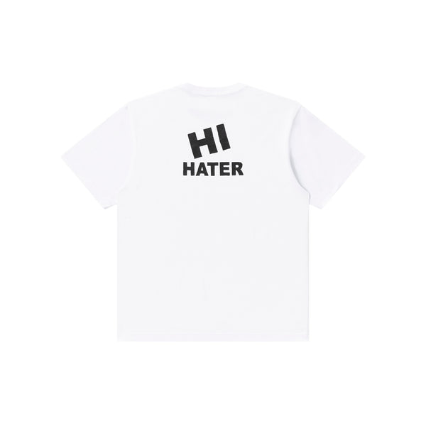 TALK TO THE HAND TEE WHITE