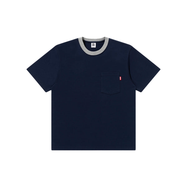 HWC POCKET RINGER TEE NAVY