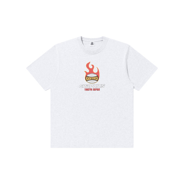 GRAPHIC SPORT TEE ASH