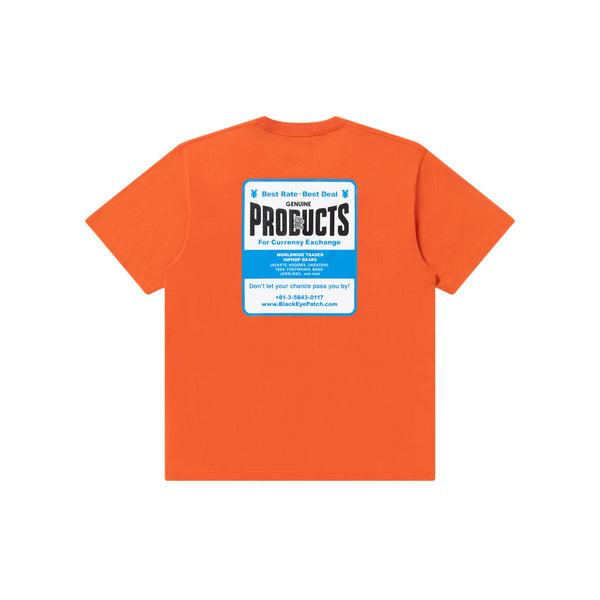 GENUINE PRODUCTS SIGN TEE ORANGE