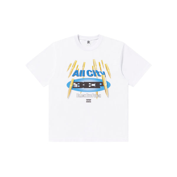 BULLET RAIN TEE WHITE