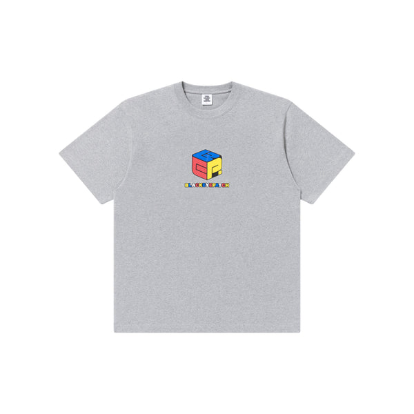 COLORCUBELOGO TEE HEATHER GRAY