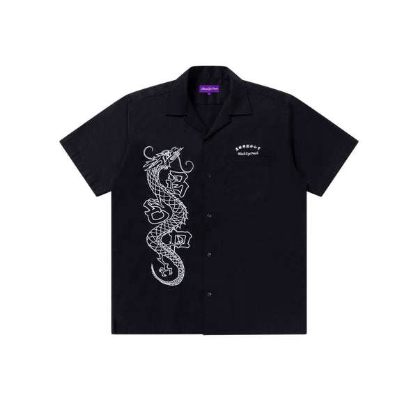 CHINATOWN DRAGON S/S SHIRT BLACK