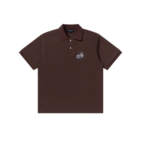 OG PIRATE POLO SHIRT BROWN