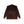 SMALL HWC COLLARED VELOUR PULLOVER BROWN