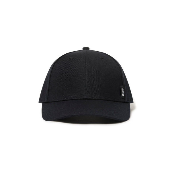 HWC 6 PANEL CAP BLACK
