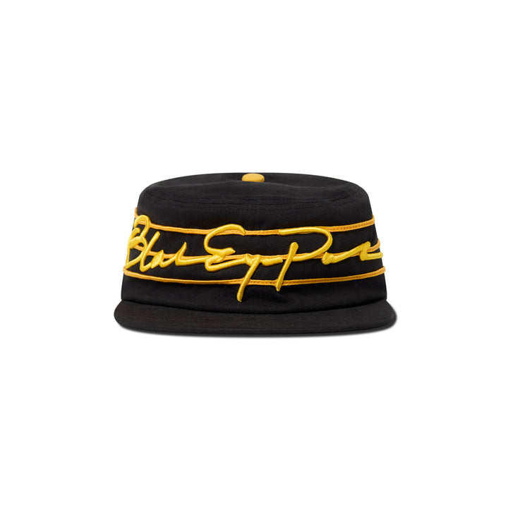 AUTOGRAPH LOGO PILLBOX CAP BLACK