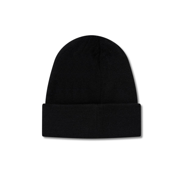 OG Label Patched Beanie, Black