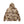 STENCIL LOGO EMBROIDERED ZIP HOODIE DESERT CAMO