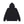 STACKED OE LOGO ZIP HOODIE BLACK
